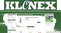 Desktop Screenshot of klonex.com.br