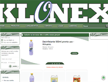 Tablet Screenshot of klonex.com.br